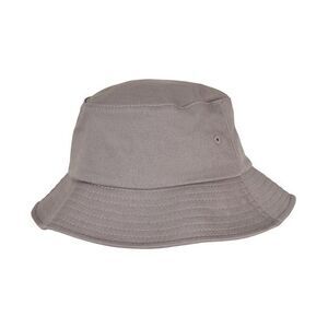 Yupoong Childrens/Kids Flexfit Cotton Twill Bucket Hat / Gray